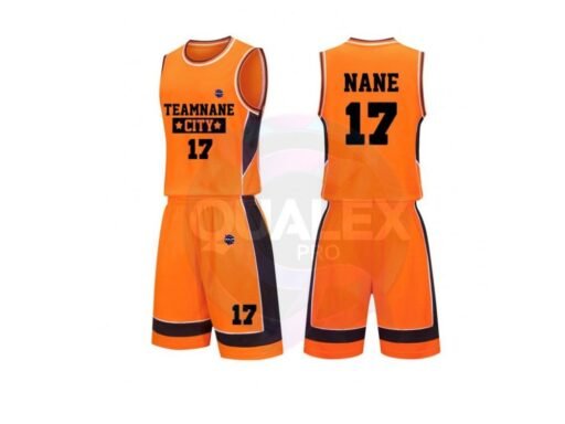 Personalized Basketball Uniform Kit – Printed Jersey & Shorts for Teams