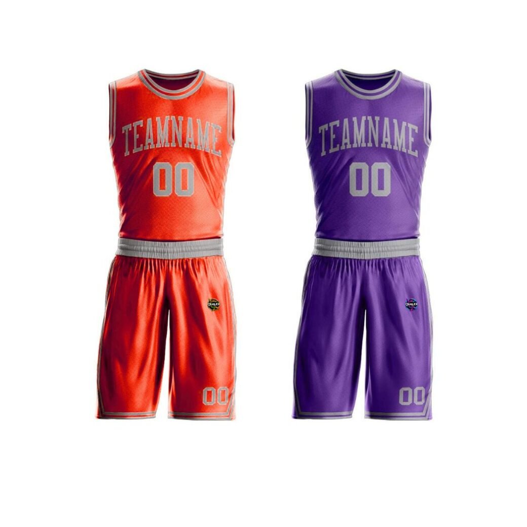 Team Basketball Uniforms – Custom Jersey and Shorts Set with Quick-Dry Fabric