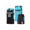 Qualex Pro Basketball Uniform Sky Blue 100x100