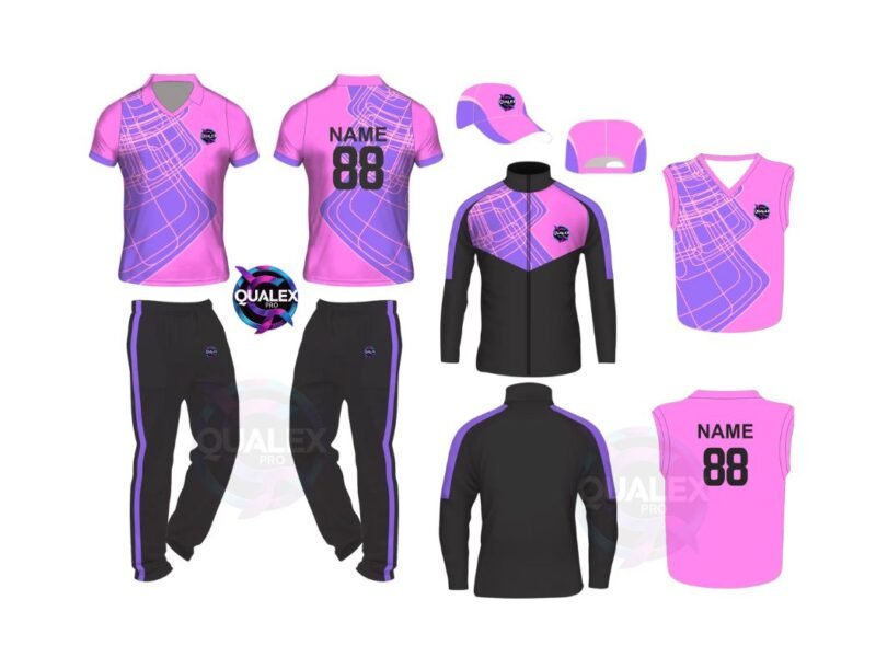 Home Modern Sublimated Cricket Jerseys with Team Logo