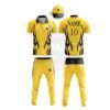 “Men’s customized sublimation cricket kit – half sleeve shirt and pant set. Perfect team uniform for adult cricket players. ” Qualex Pro Cricket Uniform 100x100