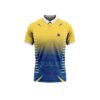 Men’s Football Jersey Set Soccer Uniforms for Teams & Clubs Qualex Pro Football T Shirt Yellow Blue 1 100x100