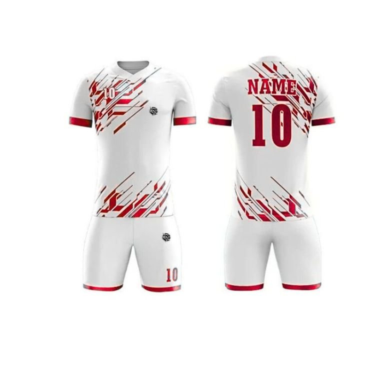 Qualex pro Tennis Ball Uniform Red "Custom Tennis Jersey and Shorts Uniform – Lightweight, Breathable & Professional Sportswear"