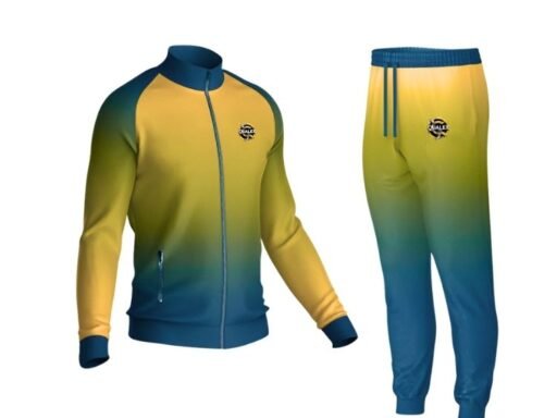"Custom Football Team Jacket – Full-Zip Training Tracksuit with Elastic Waist, Ideal for Autumn Soccer Wear"