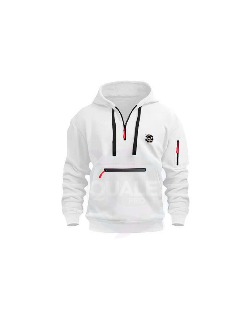 unisex terry cloth shoulder zipper hoodie – soft solid color trendy sweatshirt by tide