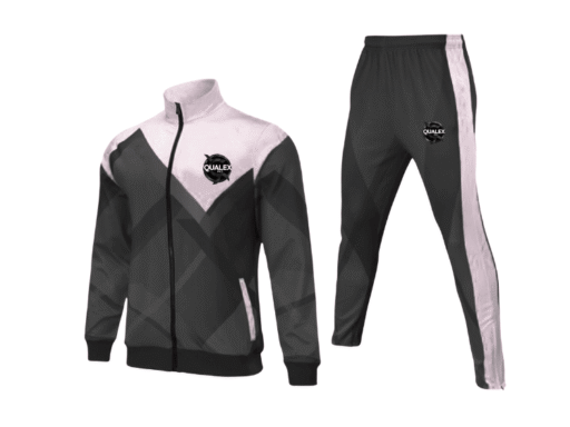 custom retro soccer tracksuit | breathable long sleeve football training jacket & pants set